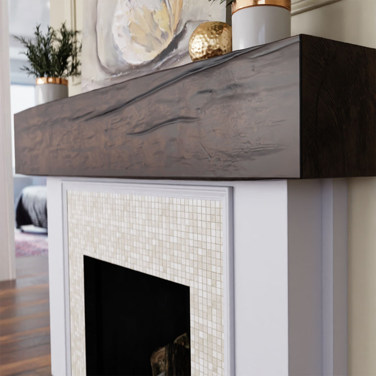 PCI Enterprises Riverwood Faux Wood Fireplace Mantel | Wayfair